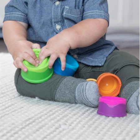 Пірамідка Fat Brain Toys dimpl stack Чашки F293ML