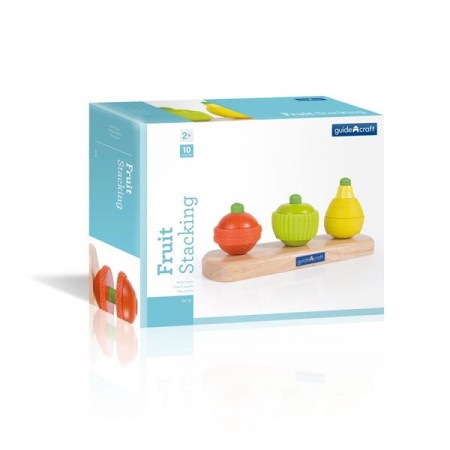 Пірамідка Guidecraft Manipulatives Фрукти G6732 Пірамідка Guidecraft Manipulatives Фрукти G6732