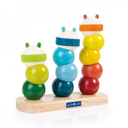 Пирамидка Guidecraft Manipulatives Гусеницы G6731