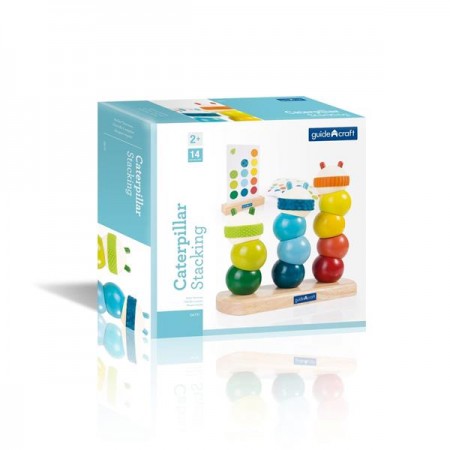 Пирамидка Guidecraft Manipulatives Гусеницы G6731