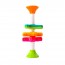 Пирамидка-спиннер Fat Brain Toys MiniSpinny тактильная F134ML