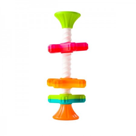 Пірамідка-спінер Fat Brain Toys MiniSpinny тактильна FA134-1