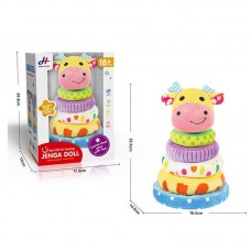 Детская пирамидка BabyToys 678-15 Лось мягкая