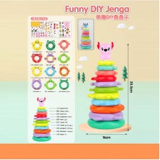 Детская пирамидка BabyToys KD 820-37 пластмассовая 37 см
