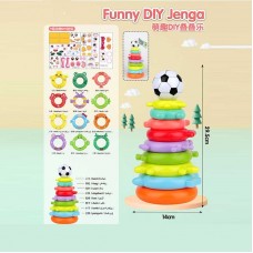 Пирамидка развивающая BabyToys KD 827-10 пластиковая Пирамидка развивающая BabyToys KD 827-10 пластиковая