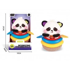 Детская пирамидка BabyToys YT 24-73 Панда с прорезывателями