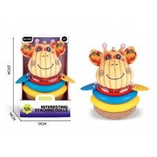 Пирамидка BabyToys YT 24-74 Жирафа 25см с прорезывателем