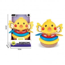 Детская пирамидка BabyToys YT 24-75 с прорезывателем, 23 см