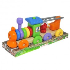 Іграшка розвиваюча "Funny train" 23 ел., Tigres Іграшка розвиваюча "Funny train" 23 ел., Tigres