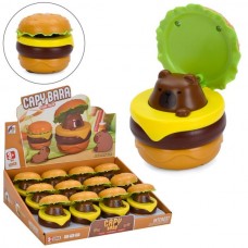 Заводна іграшка капібара в бургері BabyToys D007-1A, їздить, 6,5см Заводна іграшка капібара в бургері BabyToys D007-1A, їздить, 6,5см