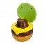 Заводная игрушка капибара в бургере BabyToys D007-1A, ездит, 6,5см