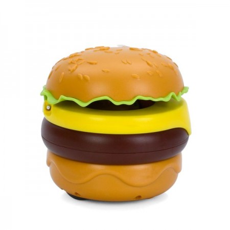 Заводная игрушка капибара в бургере BabyToys D007-1A, ездит, 6,5см