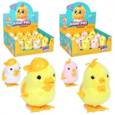 Заводная игрушка цыпленок BabyToys MT-2005-2006 10см