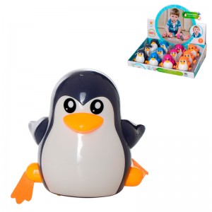 Заводная игрушка 668 пингвин, 8 см, 12 шт.