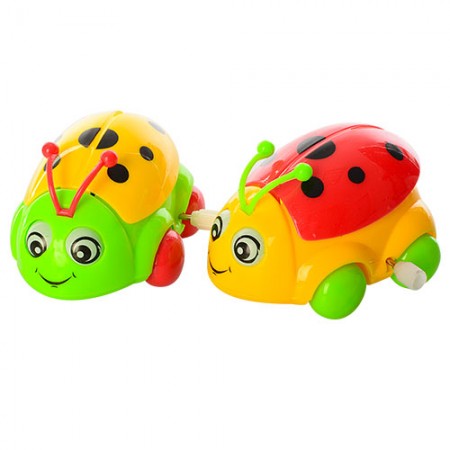 Заводна іграшка сонечко BabyToys 9988-C з рухомими очима та крилами Заводна іграшка сонечко BabyToys 9988-C з рухомими очима та крилами
