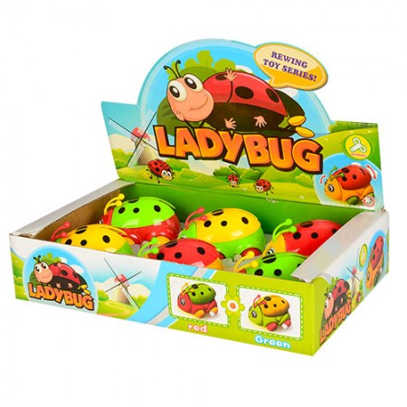 Заводна іграшка сонечко BabyToys 9988-C з рухомими очима та крилами Заводна іграшка сонечко BabyToys 9988-C з рухомими очима та крилами
