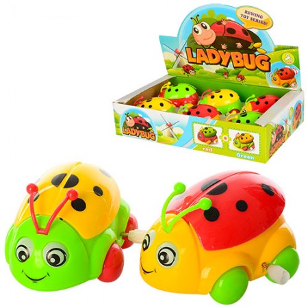 Заводна іграшка сонечко BabyToys 9988-C з рухомими очима та крилами Заводна іграшка сонечко BabyToys 9988-C з рухомими очима та крилами