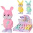Заводна іграшка зайчик BabyToys A780-30, 12,5 см, пластик