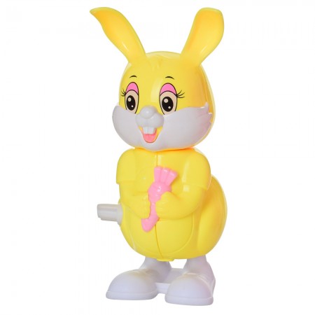 Заводна іграшка зайчик BabyToys A780-30, 12,5 см, пластик