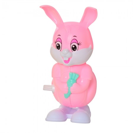 Заводна іграшка зайчик BabyToys A780-30, 12,5 см, пластик