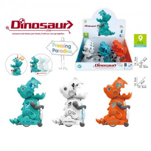 Заводная игрушка HY-708 динозавр 14 см