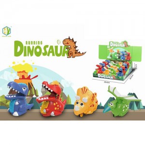 Заводная игрушка HY-751 Динозавр, 8,5 см
