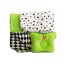 Текстильний набір зелений Bed Set Newborn, подушка, ковдра, простирадло Macik MC 110512-08