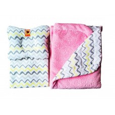 Текстильный набор Божья коровка розова Bed Set Newborn, подушка, одеяло, простыня, Macik MC110612-09