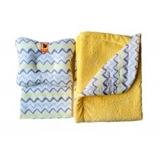 Текстильный набор Божья коровка желтая Bed Set Newborn, подушка, одеяло, простыня, Macik MC110612-10 Текстильный набор Божья коровка желтая Bed Set Newborn, подушка, одеяло, простыня, Macik MC110612-10