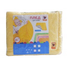 Плед детский Божья коровка желтая 78х90 см Macik МС 110612-15