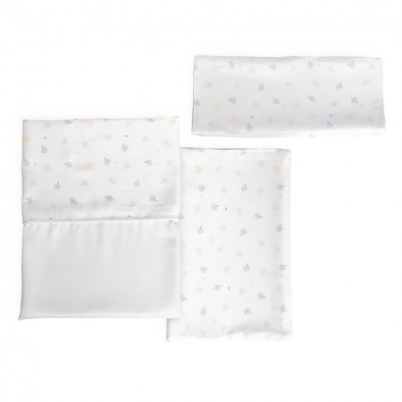 Комплект постельного белья Chicco Next2Me Forever Bamboo, 58х110 см арт. 01123 цвет Белый