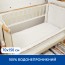 Наматрасник на резинке Piccolino, 70х150 см арт. 202507.09.1 цвет Белый