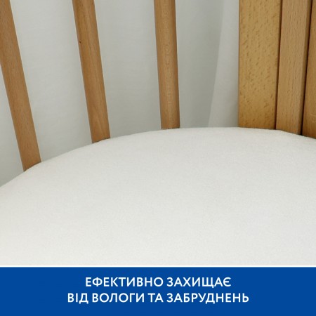 Наматрацник на резинці Piccolino, 72х72 см арт. 202507.07.4 колір Білий Наматрацник на резинці Piccolino, 72х72 см арт. 202507.07.4 колір Білий