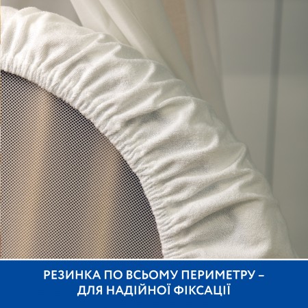 Наматрацник на резинці Piccolino, 72х72 см арт. 202507.07.4 колір Білий Наматрацник на резинці Piccolino, 72х72 см арт. 202507.07.4 колір Білий