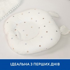 Ортопедическая подушка Piccolino Hearts для новорожденных, 20х23 см арт. 202507.17.2