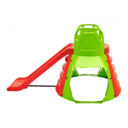 Горка с туннелем красно-зеленая Doloni Toys 01470/13