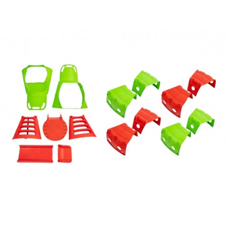 Горка детская, 01470-3, с туннелем, Doloni Toys