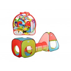 Палатка игровая с тоннелем M 2958 230-78-91 см, 4 входа, BabyToys