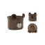 Корзина для хранения плюшевая Sweet Bear 20х16 см, Kite K24-3100S-3