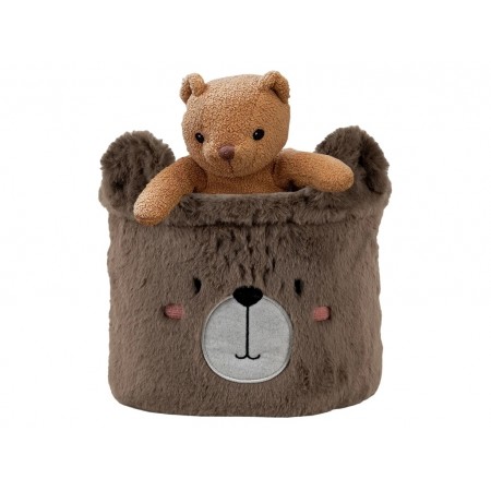 Кошик для зберігання плюшевий Sweet Bear 20х16 см, Kite K24-3100S-3 Кошик для зберігання плюшевий Sweet Bear 20х16 см, Kite K24-3100S-3