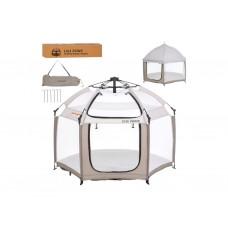 Палатка автоматическая MR 1515 Cashmere Beige 140×124×110 см, вход на молнии, BabyToys
