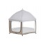 Палатка автоматическая MR 1515 Cashmere Beige 140×124×110 см, вход на молнии, BabyToys