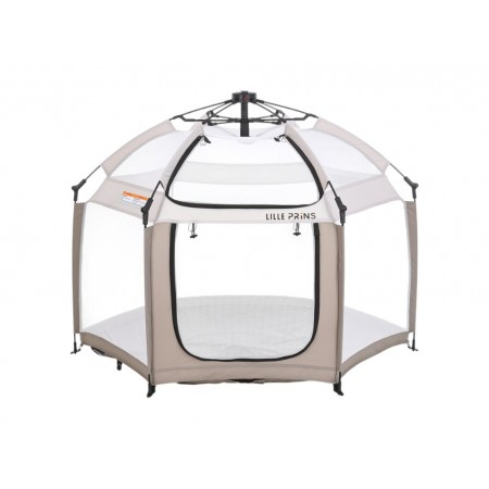 Палатка автоматическая MR 1515 Cashmere Beige 140×124×110 см, вход на молнии, BabyToys