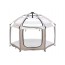 Палатка автоматическая MR 1515 Cashmere Beige 140×124×110 см, вход на молнии, BabyToys