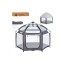 Палатка автоматическая MR 1515 Platinum Grey 140×124×110 см, вход на молнии, BabyToys