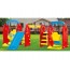 Детская игровая площадка горка с качелей 4в1, DOLU Toy Factory 3023