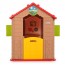 Будиночок M 5397-13 дитячий, пластик, 97х105х119 см, бежево-червоний