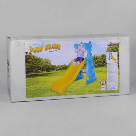 Дитяча пластикова гірка Pilsan 06-198 Dino slide 124 см Дитяча пластикова гірка Pilsan 06-198 Dino slide 124 см