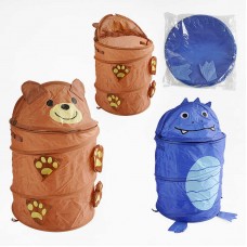 Корзина для игрушек BabyToys 38х62см пластмассовая 2 вида
