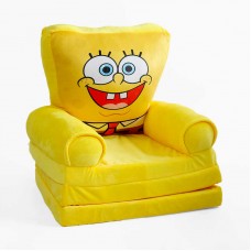Детское мягкое кресло-пуфик раскладное BabyToys К58512 50х43 см